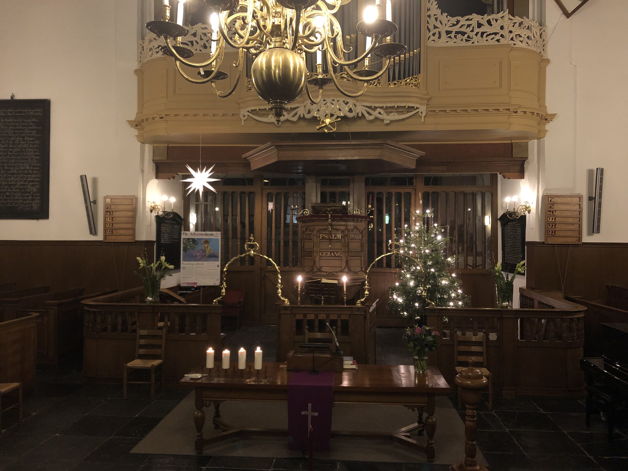 Kerstnachtdienst Ds. M. Rodenburg-Splint